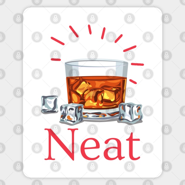 Drink Alcohol Neat Sticker by HobbyAndArt